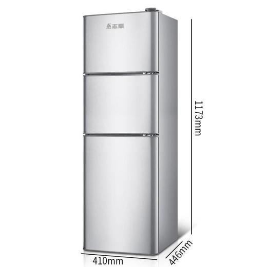【家用电器】Chigo/志高BCD-98S150三门式冰箱三门家用节能冰箱小三开门电冰箱 商品图1
