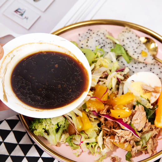 油醋汁调味料凉拌调料亚麻籽油醋汁（拌一切）低脂中华料理汁（炒一切）256ML/瓶 商品图1