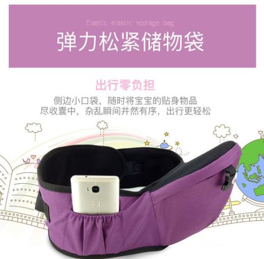 【婴儿背带】四季多功能透气双肩前抱式婴儿背带婴儿腰凳母婴用品. 商品图2