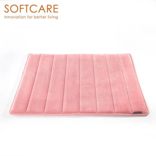 【必败榜——3层复合记忆棉】 迎4月开放日 买二赠一活动中  干脚垫 光脚体验柔软的美好 Softcare记忆棉地垫床边垫 干脚垫 飘窗垫 多用途 SBR乳胶底防滑 脚垫 速干柔软 商品图1