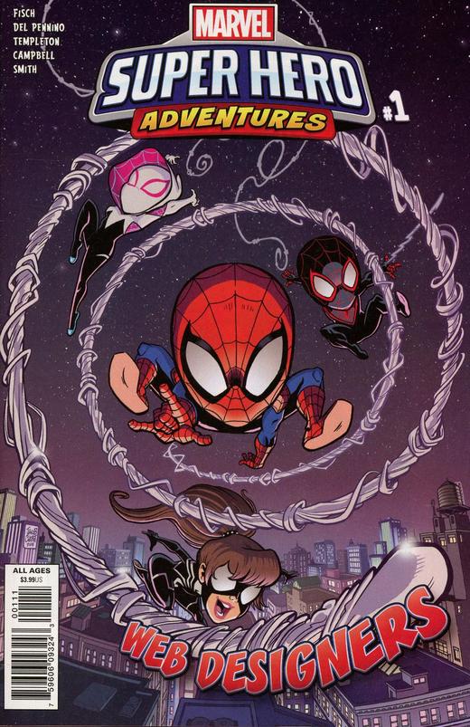 漫威超级英雄冒险 蜘蛛侠 蛛网设计师 特刊 Msh Adventures Spider-Man Web Designers（2019）普封 商品图0