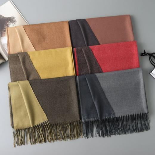 【围巾女】秋冬时尚日韩甜美风格保暖围脖披肩 商品图1