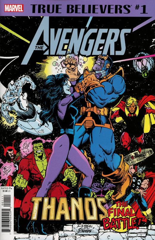 忠实信徒 复仇者联盟 灭霸 特刊 True Believers Avengers Thanos Final Battle（2019）普封 商品图0