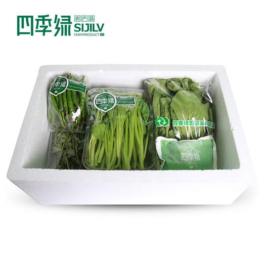 四季绿蔬菜礼盒 商品图0