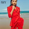 IWY/ 红色西服裤子套装CP9239 商品缩略图3