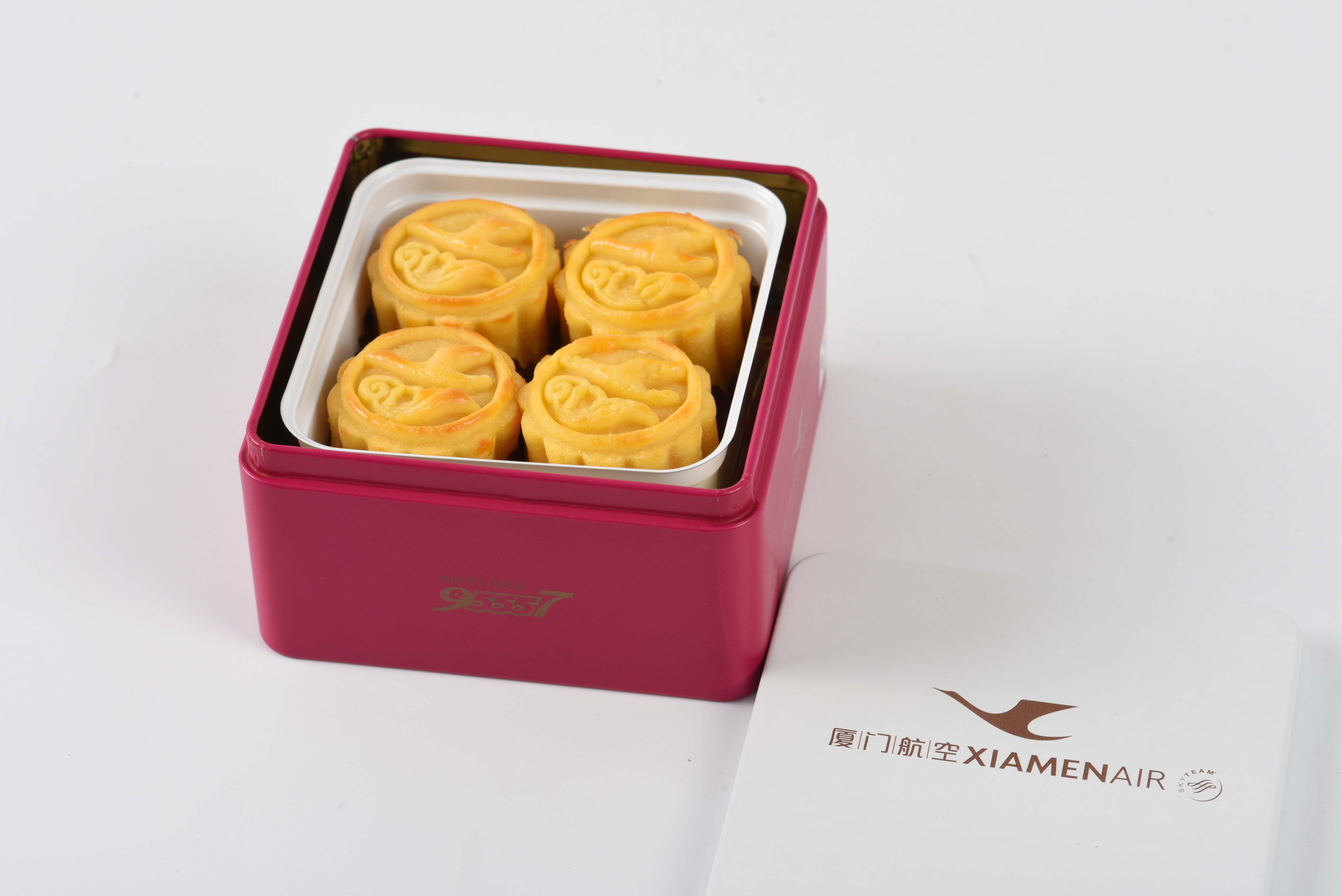 厦航佛跳墙桃山饼礼盒CXMN