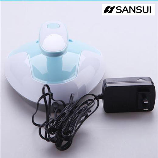 山水 SANSUI  除螨吸尘器  一键操控 超强吸力 紫外灯杀菌  JM-SCM6035 天蓝色 商品图1