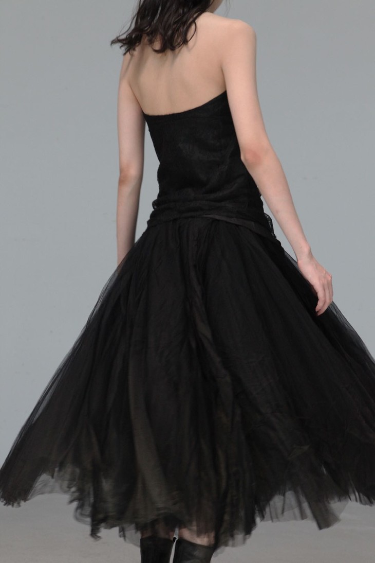 marclebihan25001黑色芭蕾舞半裙3层纱