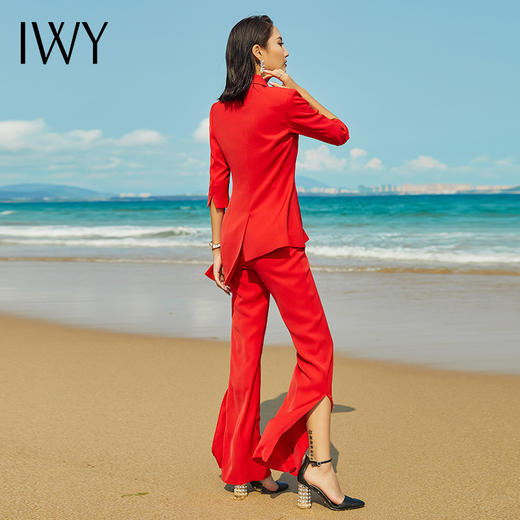 IWY/ 红色西服裤子套装CP9239 商品图1