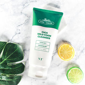 现货▲韩国范特VT老虎洗面奶 积雪草深层清洁温和不刺激 300ml