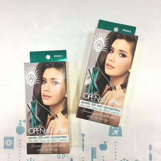 泰国Mistine孔雀4D睫毛膏（712831） 商品图2