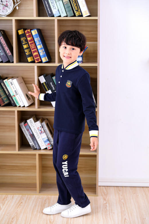 【旭日东升】春季长袖T恤单色【锦绣育才教育集团】 商品图7