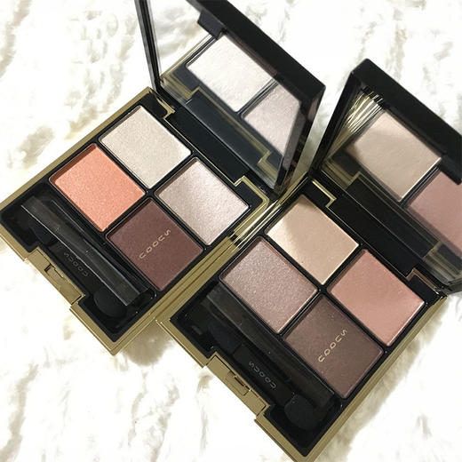 两件包邮 suqqu眼影 四色眼影盘 01#优芍药 02#光橙花