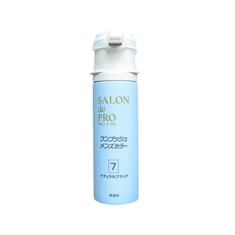 DARIYA/塔丽雅 SALON DE PRO ONEPUSH男士白发用染发膏7号黑色100G保税JPY带授权招加盟代理