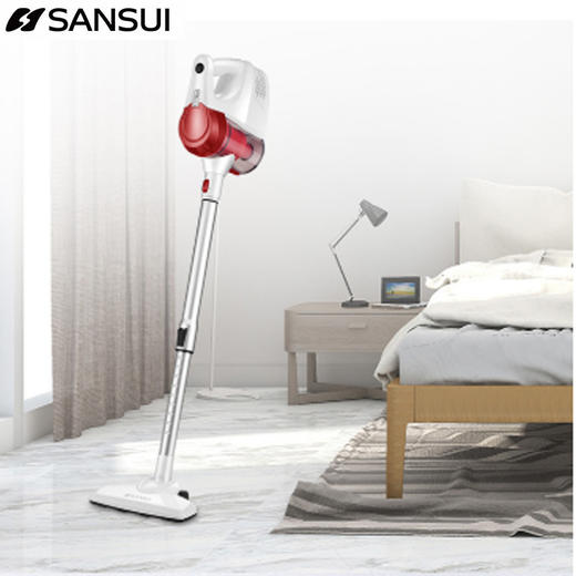 山水 SANSUI 手持式吸尘器 自由灵动 高转数 大吸力 操作直径大  JM-SXC8610 商品图4