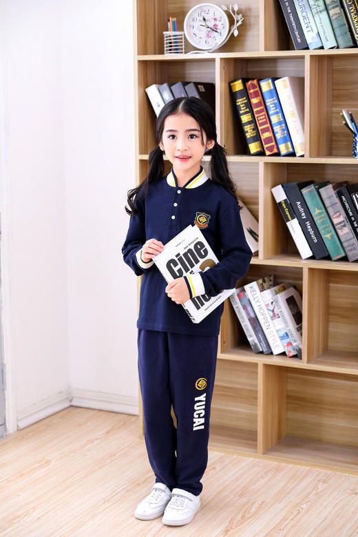 【旭日东升】春季长袖T恤单色【锦绣育才教育集团】 商品图5