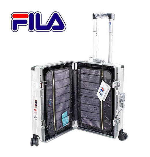 FILA霸气旅行箱 铝框 三把海关锁 原价不菲 绝对机场的焦点 商品图2