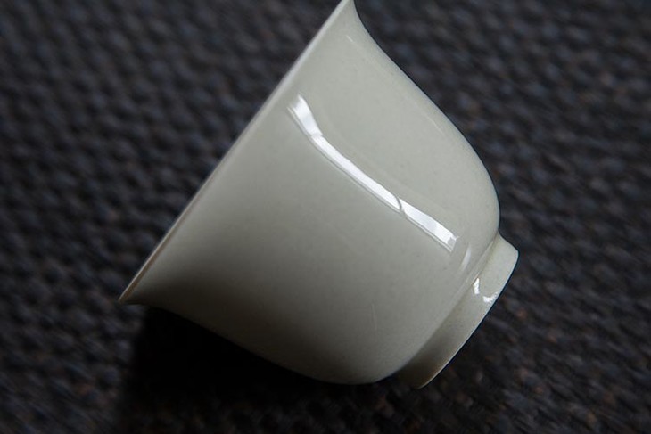 茶香记草木灰釉盖碗迷你仿古手作景德镇瓷器泡茶碗功夫茶具礼盒装