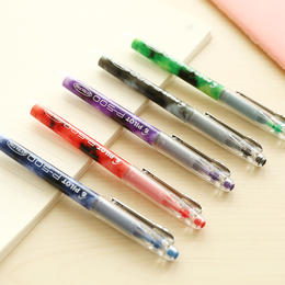 日本进口百乐文具BL-P50 P500 中性笔针管笔 学生彩色水笔0.5mm