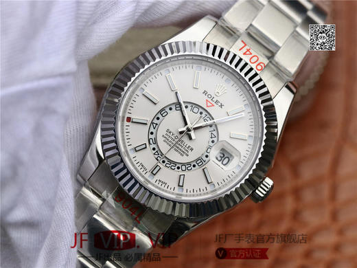 N劳力士蚝式恒动SKY-DWELLER 326939黑盘，和正品一样内圈24小时真功能，拧动外圈就能调，这款经典瞩目的腕表专为环球旅行人士而设计 商品图3