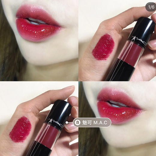 mac/魅可棒棒糖唇釉糖果玻璃唇不易脱色持久保湿新款泫雅色106