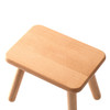 懒角落 实木小凳子矮凳家用换鞋凳儿童小板凳简约茶几小木凳 商品缩略图5