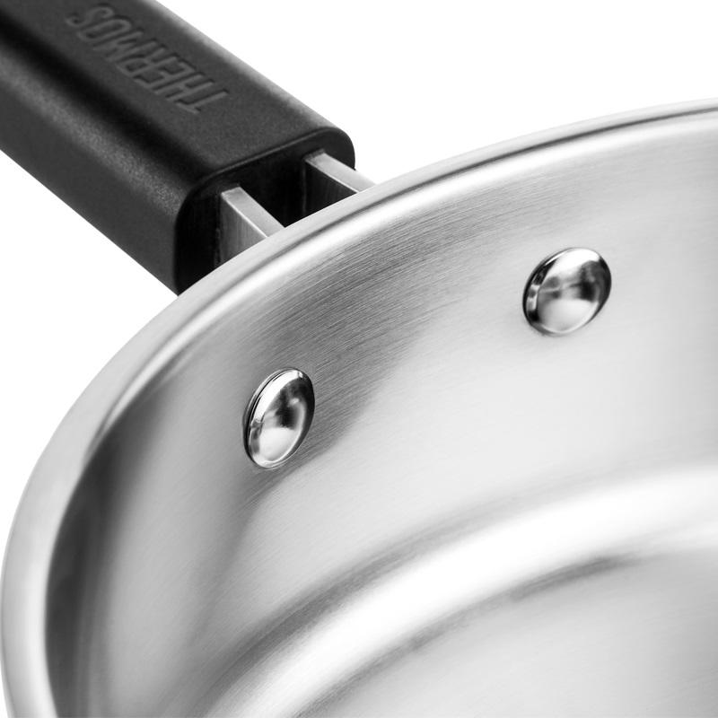 膳魔师 thermos 煎锅不锈钢(wog-f24)灰色