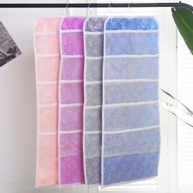 HH-GD-02新款双面内衣收纳袜子储物挂袋