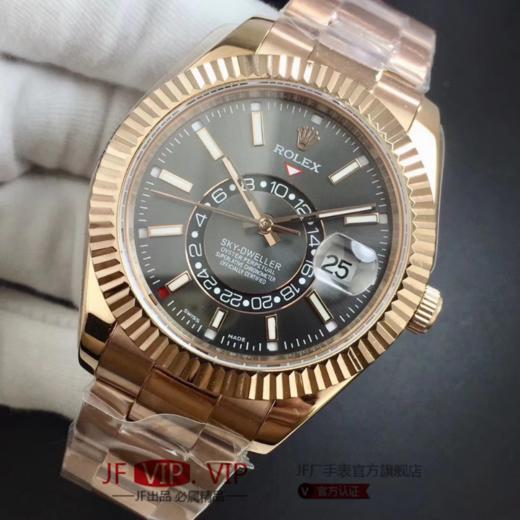 劳力士蚝式恒动SKY-DWELLER这款经典瞩目的腕表专为环球旅行人士而设计，不仅外观设计别开生面，而且是 精湛技术与简易操作的完美结合 商品图8