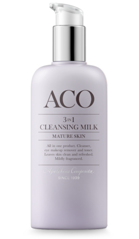 [瑞典]ACO清洁卸眼妆3合1爽肤水 200ml ACO Face 3 in 1 Cleansing Milk 200 ml