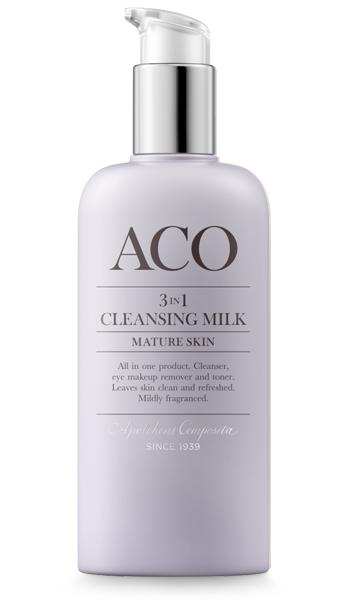 [瑞典]ACO清洁卸眼妆3合1爽肤水 200ml ACO Face 3 in 1 Cleansing Milk 200 ml 商品图0