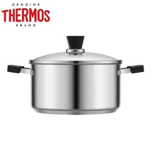 膳魔师 THERMOS 双耳汤锅不锈钢（WOG-S24）灰色 商品图0