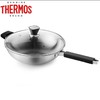 膳魔师 THERMOS 炒锅不锈钢（WOG-30H-S）灰色 商品缩略图0