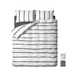 NIGHTS夜家居 床上用品黑白条纹针织四件套床单/床笠 2色可选 商品缩略图3