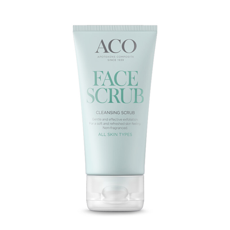 [瑞典]ACO面部去角质膏 50ml ACO Face Cleansing Scrub 50 ml