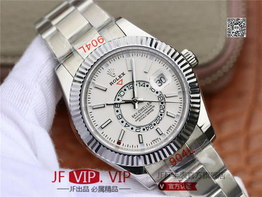 N劳力士蚝式恒动SKY-DWELLER 326939黑盘，和正品一样内圈24小时真功能，拧动外圈就能调，这款经典瞩目的腕表专为环球旅行人士而设计 商品图2