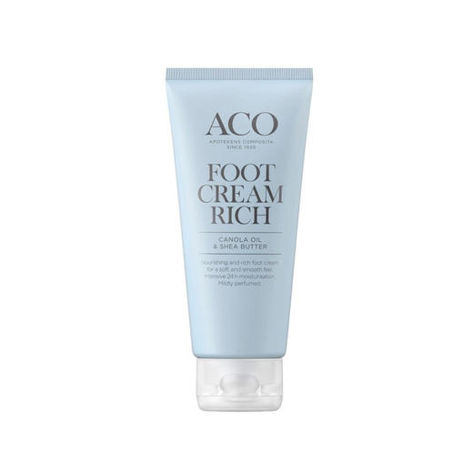 [瑞典]ACO 柔滑脚部滋润霜 100ml ACO Foot Cream Rich 100 ml 商品图0
