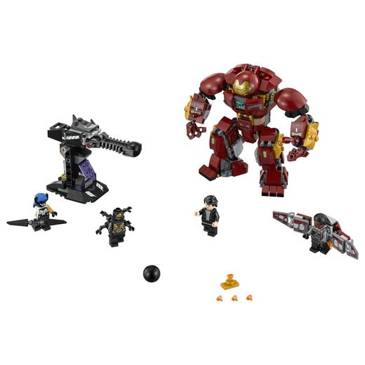 lego乐高漫威超级英雄系列钢铁侠反浩克装甲76104