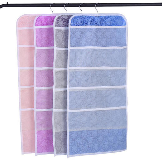 HH-GD-02新款双面内衣收纳袜子储物挂袋 商品图4