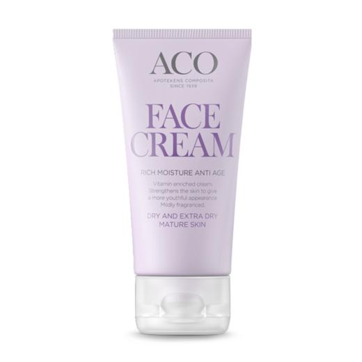 [瑞典]ACO驻颜超强补水面霜（干性皮肤）50ml  ACO Face Anti Age Rich Moisture Face Cream 50 ml 商品图0