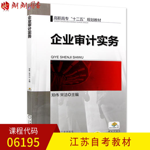 全新正版包邮 江苏自考教材 06195 6195 企业审计实务第二版 郑伟 宋洁主编 机械工业出版社 审计学本科专业 朗朗图书专营店书籍 商品图0