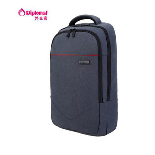 DIPLOMAT外交官商务休闲双肩包（YH-739L） 灰配黑 商品图1