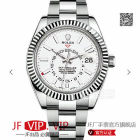 N劳力士蚝式恒动SKY-DWELLER 326939黑盘，和正品一样内圈24小时真功能，拧动外圈就能调，这款经典瞩目的腕表专为环球旅行人士而设计