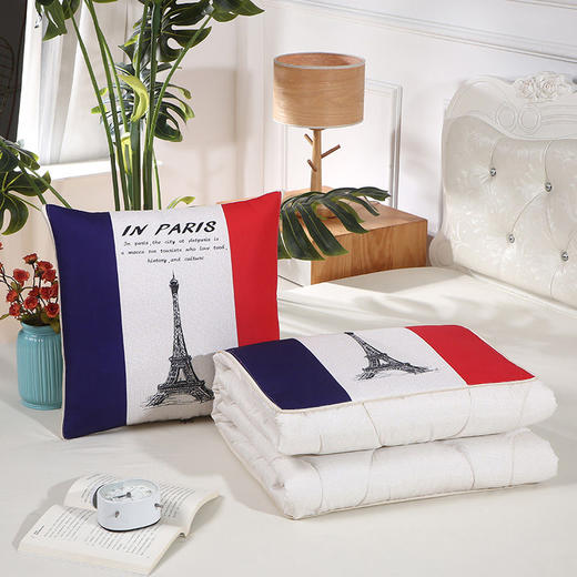 抱枕被空调被抱枕 午睡两用汽车枕头靠垫 商品图6