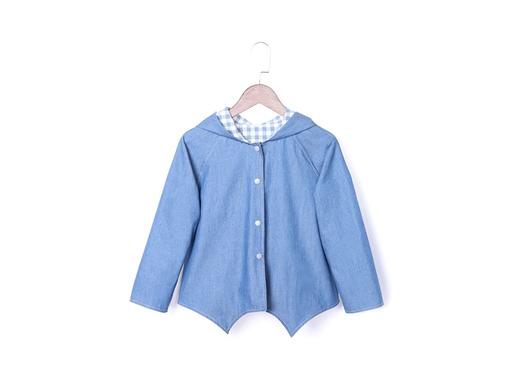 裁缝学苑 TD05儿童精灵外套开衫1:1实物服装纸样剪裁图纸牛皮纸样 商品图3