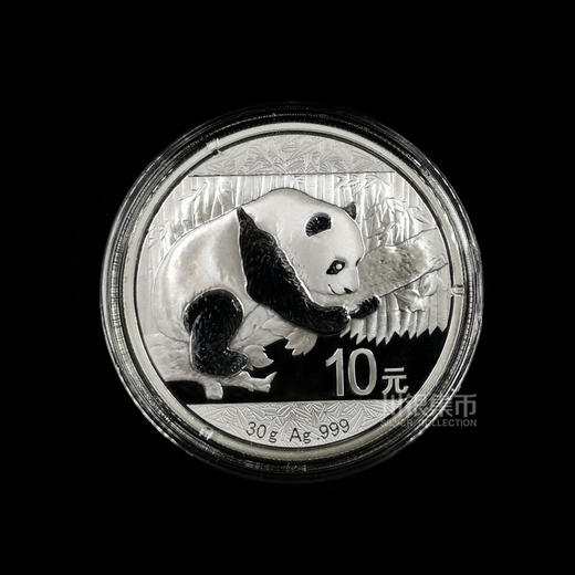 2016年熊猫30克银币