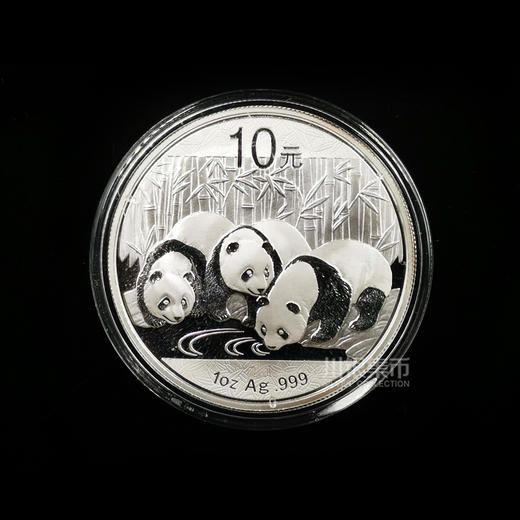 2013年熊猫银币 商品图0