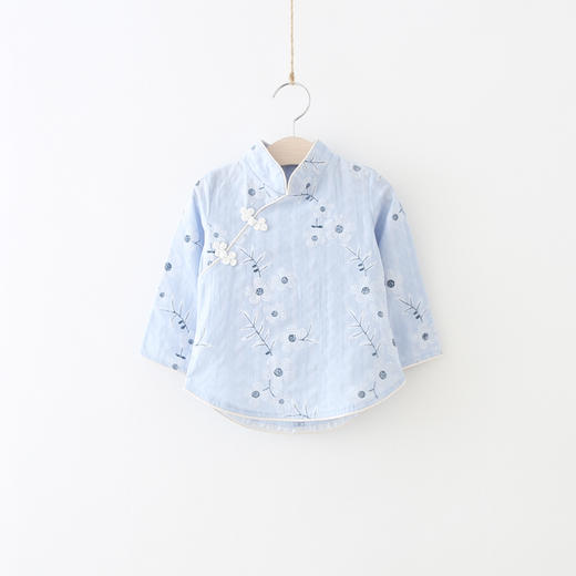 裁缝学苑 TD21女童民国旗袍套装1:1实物服装纸样剪裁图纸牛皮纸样 商品图3