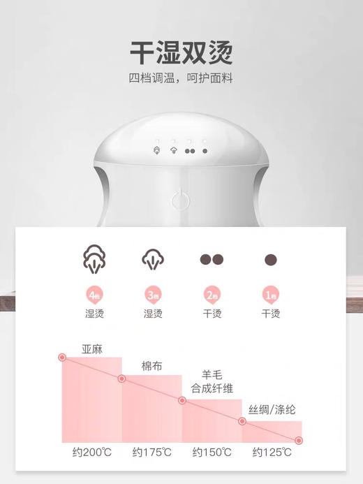 店里自留，飞乐思小巧蒸气熨斗 商品图5