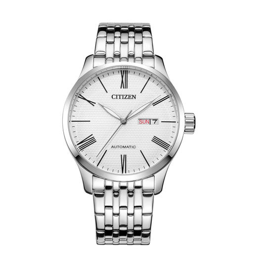 西铁城（CITIZEN）自动机械男装手表双历商务款NH8350-59AB 商品图1